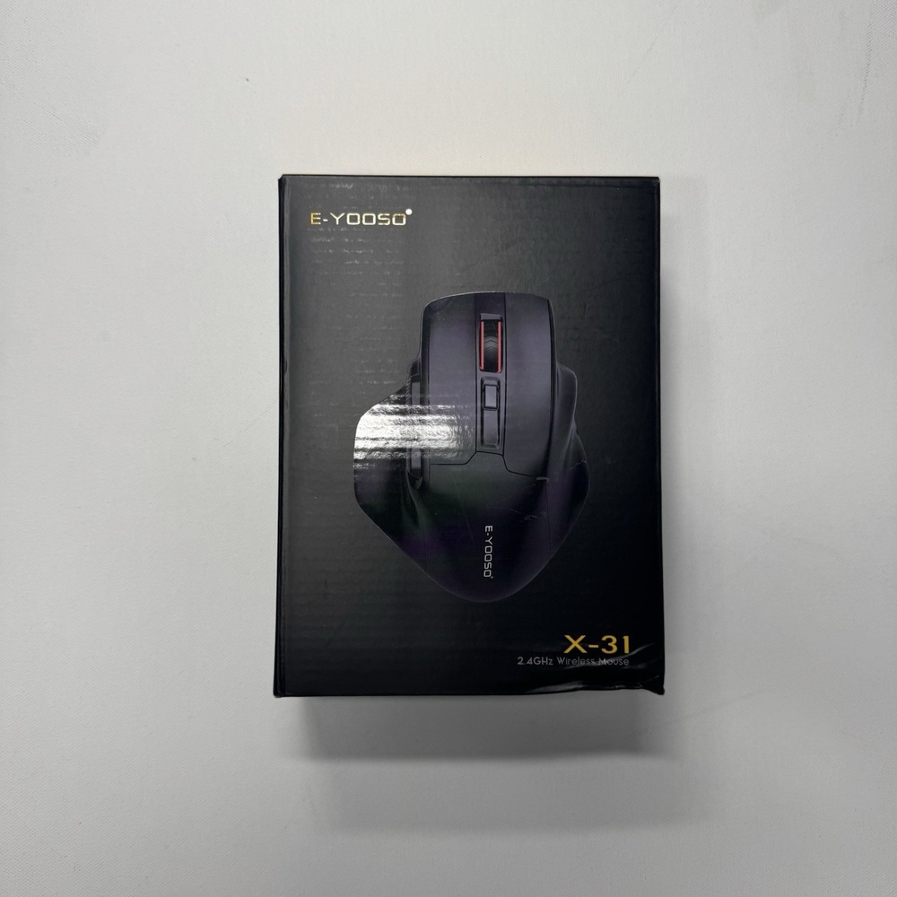E-YOOSO Large Wireless Gaming Mouse for Big Hands, X-31 Cordless Ergonomic Mouse